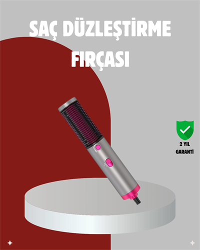 Elektriklenme Önleyici İyonik Saç Şekillendirme Fırçası