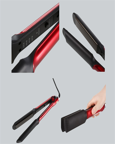 Elektriklenmeyi Azaltan İyonlu Saç Düzleştirici – Titanyum Plaka ve Şık Tasarım