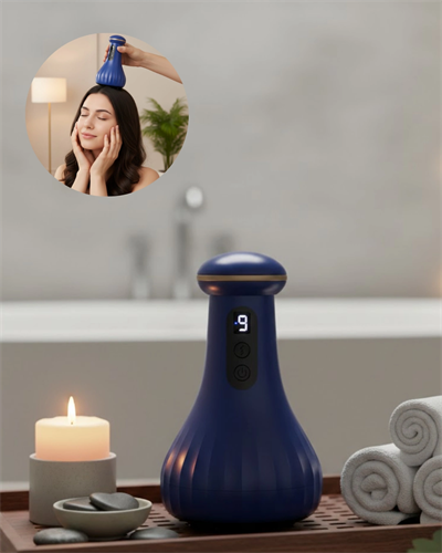 Elektrikli Baş ve Vücut Masaj Cihazı Çok Kademeli Rahatlatıcı