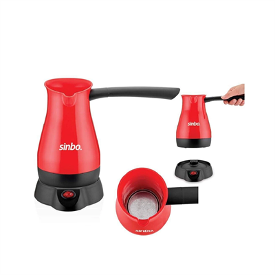 Elektrikli Cezve Pls. Türk Kahve Makine Çelik Gizli Rezistans 700w 5 Fincan - 400ml Scm-2948 Bx40