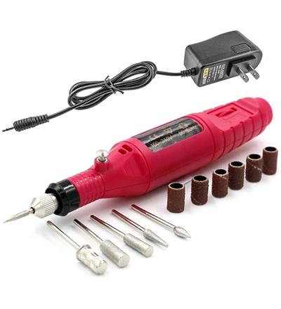 Elektrikli Manikür Pedikür Törpüsü Profesyonel Bakım Süsleme Elektrikli Tırnak Törpü Makinesi (3936)