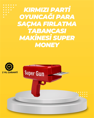 Elektrikli Parti Oyuncağı – Para Atan Tabanca