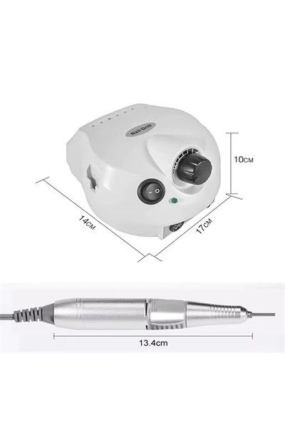Elektrikli Profesyonel Freze Tırnak Törpü Manikür Pedikür Makinesi Nail 85W 35000 RPM