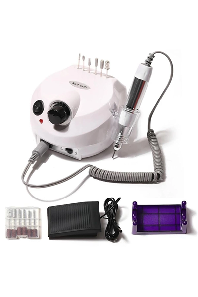 Elektrikli Profesyonel Freze Tırnak Törpü Manikür Pedikür Makinesi Nail 85W 35000 RPM