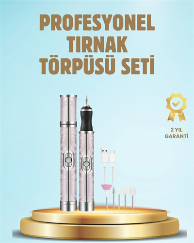 Elektrikli Tırnak Törpüsü Ayarlanabilir Hızlı Manikür Pedikür Cihazı