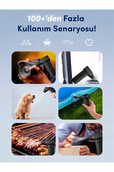 Elektrikli hava kompresörü 12 watt 1-1,5 hp motor gücü 700 üstü hava debisi 2 yıl garantili