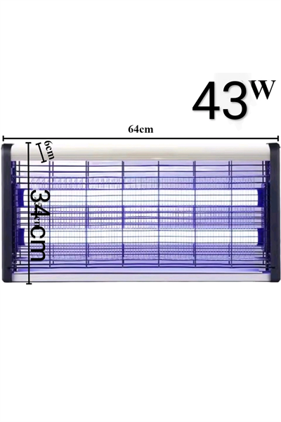 Elektrikli sivrisinek öldürücü makine 2li gece lambalı 43 watt 150m2 kapsama alanı