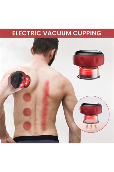 Elektrikli vantuzlu vakumlu anti-selülit gua sha ı cihazı masaj aleti - Süpermarket