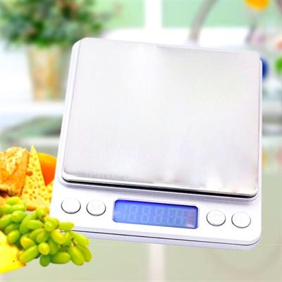 Elektronik 3 kg Kapasiteli Dijital Hassas Kantar Mutfak Tartısı Terazi (3936)