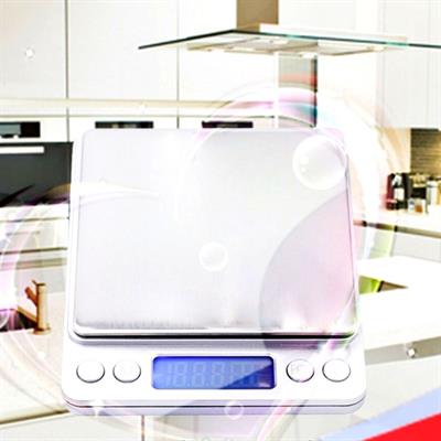 Elektronik 3 kg Kapasiteli Dijital Hassas Kantar Mutfak Tartısı Terazi (3936)