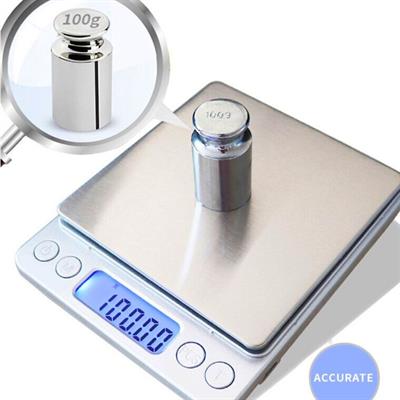 Elektronik 3 kg Kapasiteli Dijital Hassas Kantar Mutfak Tartısı Terazi (3936)