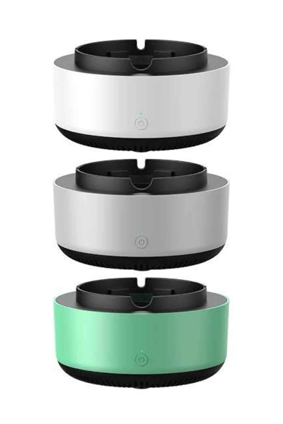 Elektronik Akıllı Küllük Hava Temizleyici Kokusuz Kül Tablası Anti-Duman