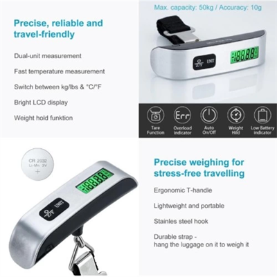 Elektronik El Bagaj - Valiz Tartısı