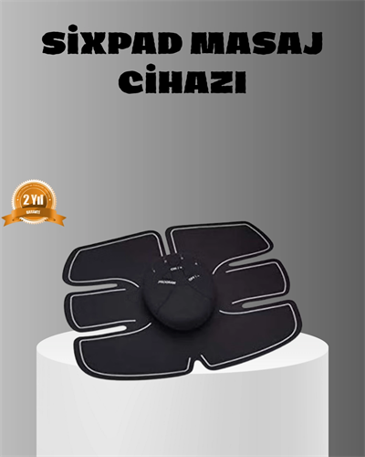 Elektronik Kas Uyarıcı Cihaz 6 Farklı Modlu Jel Pedli Göbek Kol Stimülatör