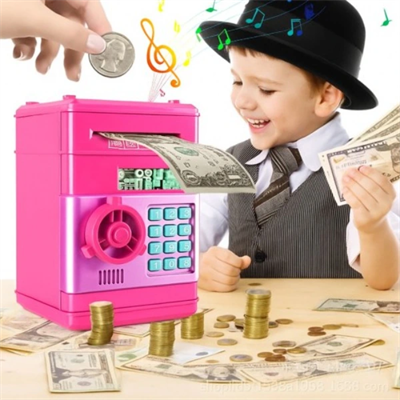 Elektronik Şifreli Kasa Otomatik ATM Kumbara