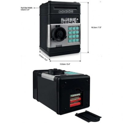 Elektronik Şifreli Kasa Otomatik ATM Kumbara