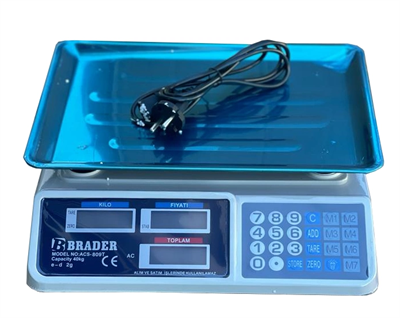 Elektronik Terazi 40 Kg Bx40