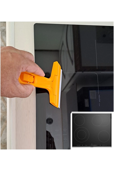 Eltos Çok Fonksiyonlu Profesyonel Cam Kazıma Bıçağı 2 Adet Yedek Bıçak Hediyeli