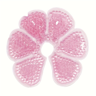 Emziren Anneler İçin 2 li Jel Göğüs Pedi – Sıcak ve Soğuk Kullanıma Uygun, PVC Dolgulu, Konfor ve Destek Sağlayan Ped (Pembe)