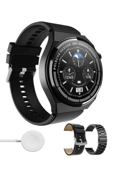 En Çok Tercih Edilen Akıllı Saat Amoled Ekran Nabız Sensörü GPS Uyumlu Adımsayar