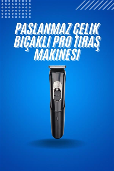 Ense Kesme Makinesi Şarjlı Saç Sakal Tıraş Makinesi Taşınabilir