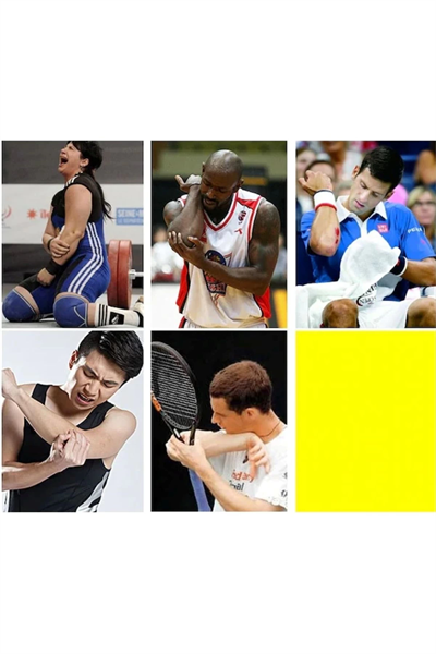 Epikondilit Bandı | Tenisçi ve Golfçü Dirseği Desteği Silikon Destekli | Ayarlanabilir Dirsek Bandı