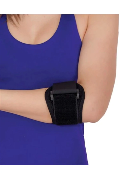 Epikondilit Bandı | Tenisçi ve Golfçü Dirseği Desteği Silikon Destekli | Ayarlanabilir Dirsek Bandı