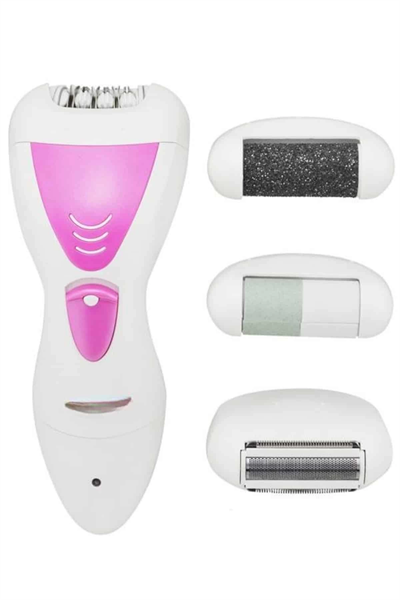 Epilatör Cihazı Epilasyon Aleti Çoklu Başlık Seçeneği Ayak Törpüsü
