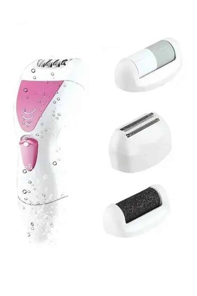 Epilatör Cihazı Epilasyon Aleti Çoklu Başlık Seçeneği Ayak Törpüsü