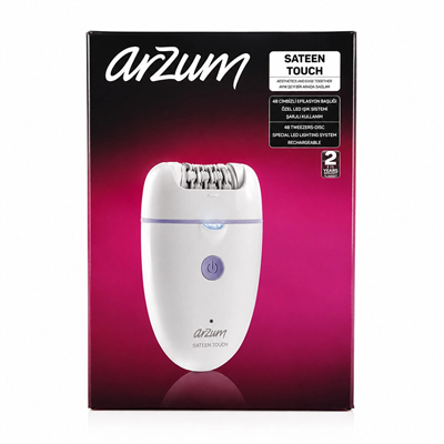 Epilatör Epilasyon Cihazı 48 Cımbız Manyetik Başlık Led Işık Sistem - Hızlı Şarj Ar5173-02 Bx40