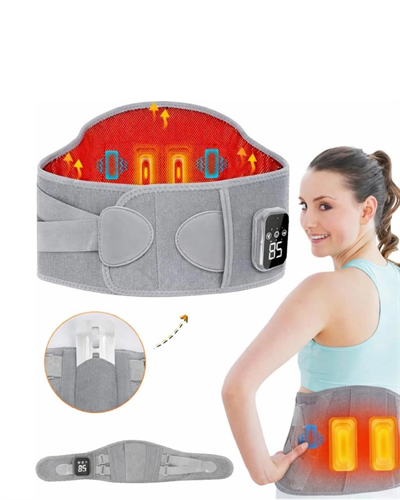 Ergonomik Isı Terapili Titreşimli Bel Kemeri Taşınabilir Tasarım