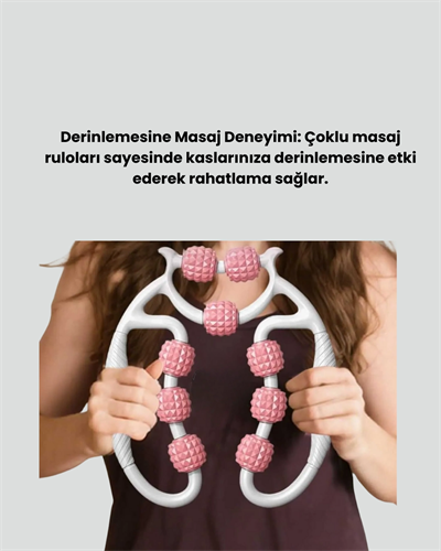 Ergonomik Kas Gevşetici Masaj Halkası Taşınabilir