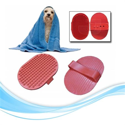 Ergonomik Masajlı Evcil Hayvan Kedi Köpek Yıkama Fırçası Aparatı Bx40