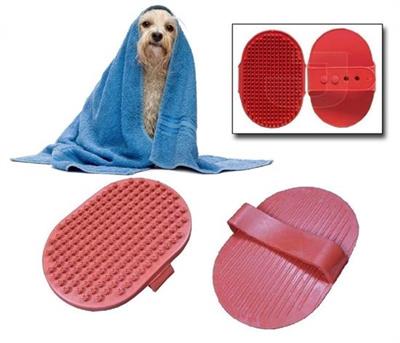 Ergonomik Masajlı Evcil Hayvan Kedi Köpek Yıkama Fırçası Aparatı (3936)