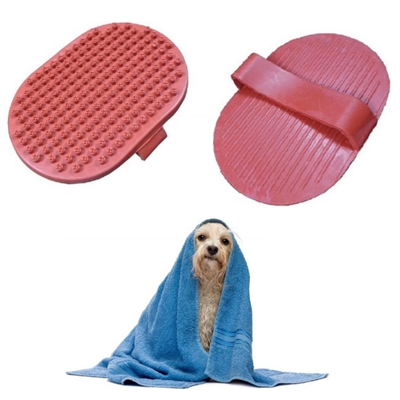 Ergonomik Masajlı Evcil Hayvan Kedi Köpek Yıkama Fırçası Aparatı Bx40