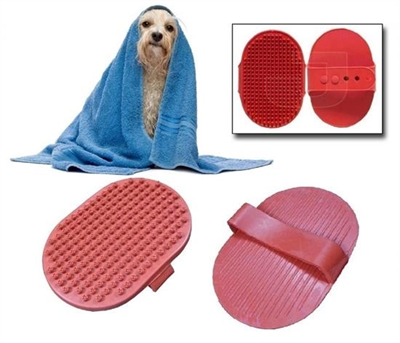 Ergonomik Masajlı Evcil Hayvan Kedi Köpek Yıkama Fırçası Aparatı Bx40