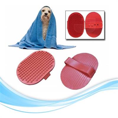 Ergonomik Masajlı Evcil Hayvan Kedi Köpek Yıkama Fırçası Aparatı (3936)