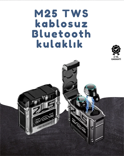 Ergonomik Tasarımlı Bluetooth Kulaklık | Suya Dayanıklı | Dokunmatik Kontrollü