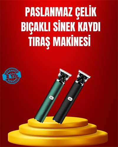 Ergonomik Tasarımlı Dayanıklı Metal Gövdeli Saç Kesme Makinesi