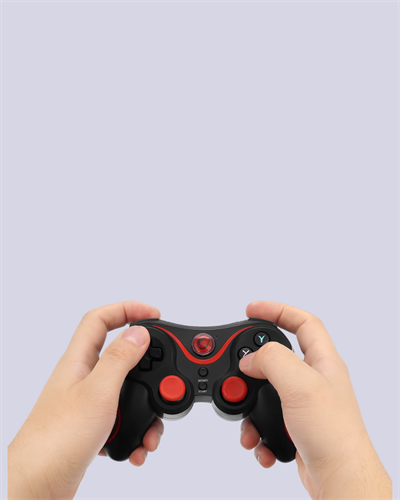 Ergonomik Tasarımlı Kablosuz Bluetooth Gamepad Titreşimli