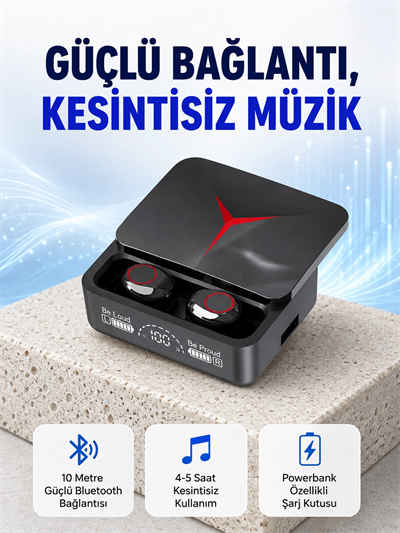 Ergonomik Tasarımlı Kablosuz Bluetooth Kulaklık – Yüksek Ses Performansı Yeni Nesil
