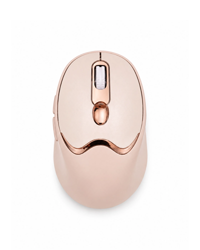 Ergonomik Tasarımlı Kablosuz Mouse Bluetooth ve USB Alıcılı