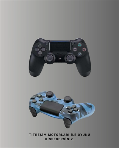 Ergonomik Tasarımlı Oyun Kolu – Hassas Tetikler ve Analog Stickler