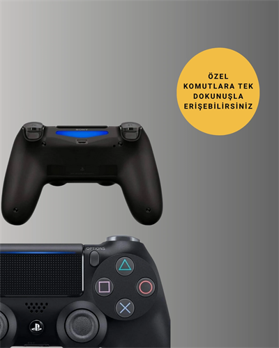 Ergonomik Tasarımlı Oyun Kolu – Hassas Tetikler ve Analog Stickler