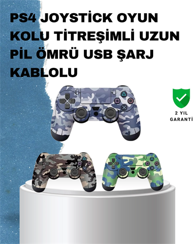 Ergonomik Tasarımlı Oyun Kolu – Hassas Tetikler ve Analog Stickler
