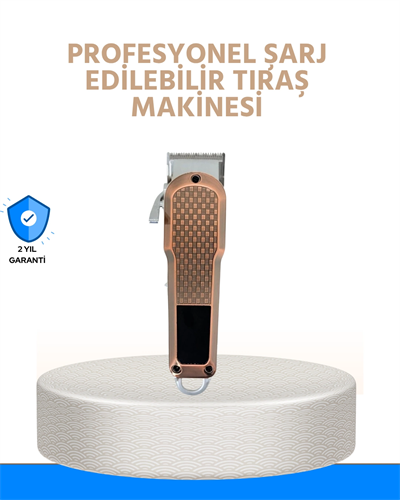 Erkek Bakım Makinesi – LCD Ekranlı 7000RPM Şarjlı Saç ve Sakal Kesme Cihazı