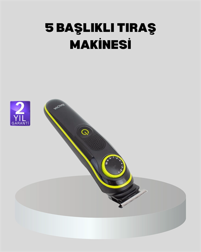 Erkek Bakım Seti – Kablosuz Şarjlı Tıraş Makinesi, Su Geçirmez ve Sessiz Motorlu