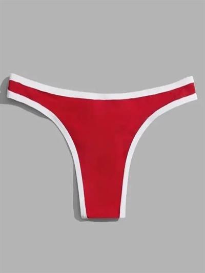 Erkek Biyeli Kırmızı Brazillian Slip