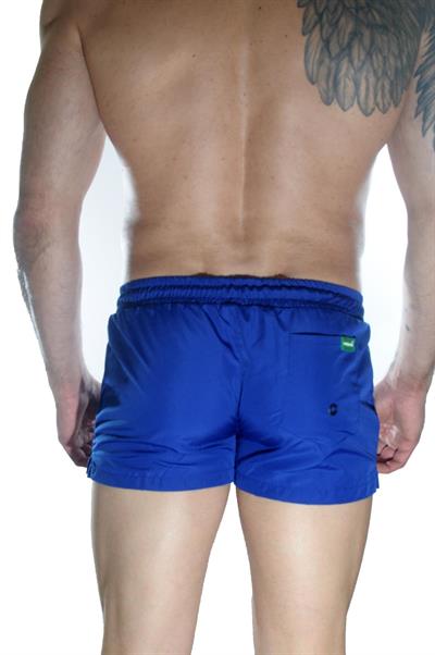 Erkek Mavi Mini Mayo Short
