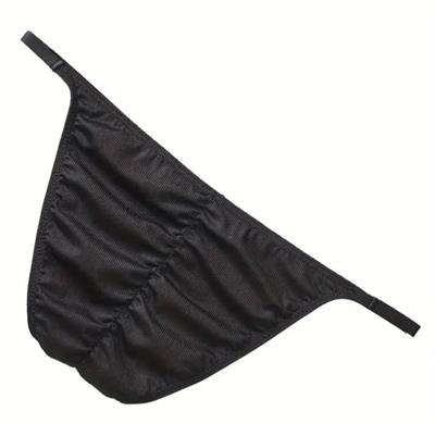 Erkek Siyah Büzgülü Slip İç Giyim